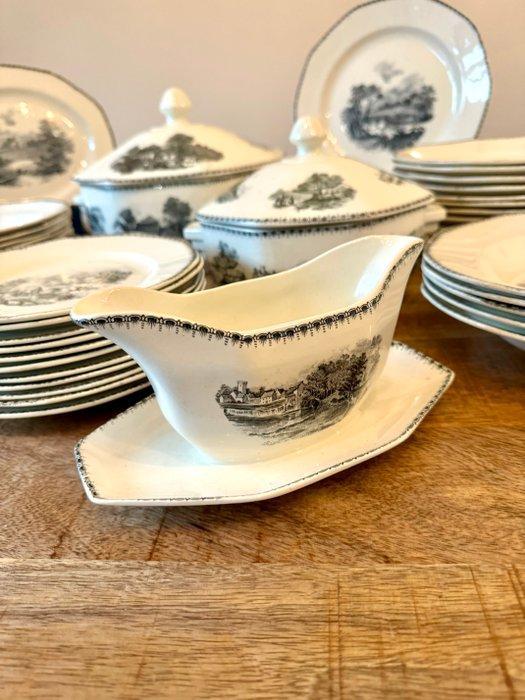 Boch Frères - Tafelservies (40) - Aardewerk - Oud, Antiek en Kunst, Antiek | Meubels | Tafels