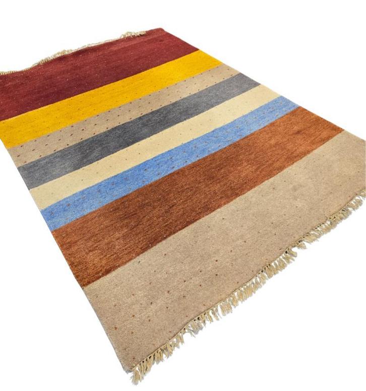 Perzisch tapijt Gabbeh 240x170 wollen vloerkleed, Huis en Inrichting, Stoffering | Tapijten en Kleden, 150 tot 200 cm, 200 cm of meer