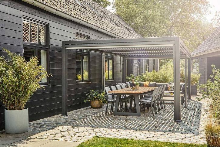 SUNS Maranza terrasoverkapping 540 cm x 350 cm SALE |, Tuin en Terras, Tuinsets en Loungesets, Ophalen of Verzenden