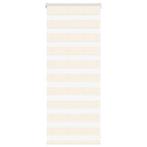 vidaXL Zebra rolgordijn 55x100 cm stofbreedte 50,9 cm, Verzenden, Nieuw, Beige
