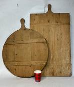 Presenteerblad (2) - Hout - oude bakkers planken