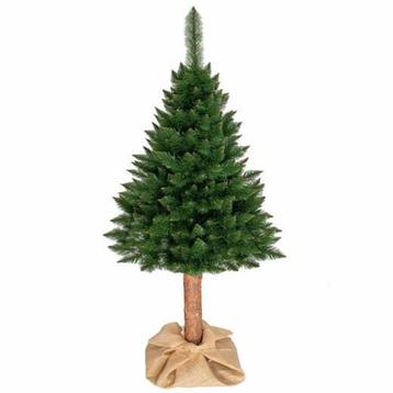 Kerstboom 190 cm - realistische spar met houten stam beschikbaar voor biedingen