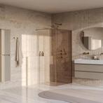 Brauer Oblivion - Inloopdouche - Brons Glas - 90 x 200 cm -, Ophalen of Verzenden, Nieuw