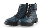 Rieker Veterboots in maat 41 Blauw | 10% extra korting, Kleding | Dames, Schoenen, Overige typen, Gedragen, Rieker, Verzenden