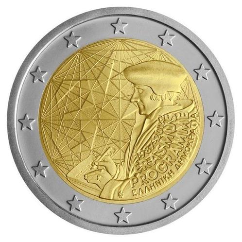 Griekenland 2 Euro Erasmus 2022, Postzegels en Munten, Munten | Europa | Euromunten, Verzenden