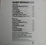 LP gebruikt - Randy Newman - Live, Zo goed als nieuw, Verzenden