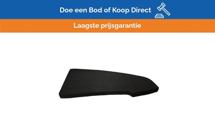 Bieden: Uttern T57 Bowcushion Portside Antracite  - 2093605, Huis en Inrichting, Woonaccessoires | Kussens, Nieuw, Ophalen of Verzenden