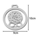 Ruhhy Houten Kerstballen – 20 stuks, Wit, Breukbestendig.., Ophalen of Verzenden, Nieuw