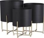 2dekans | Mica Decorations Aries Bloempot op Standaard - Set, Ophalen of Verzenden, Zo goed als nieuw