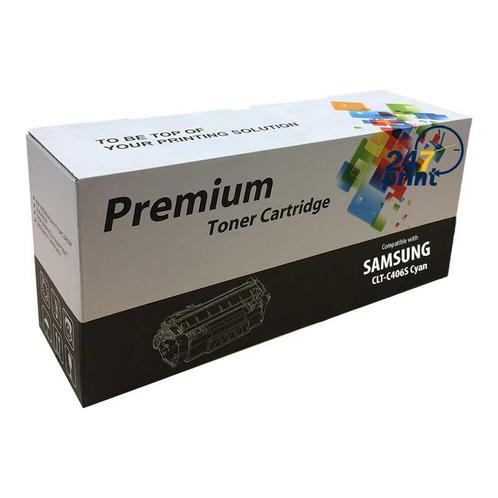 Huis-Merk  SAMSUNG CLT-C406S Toner Cyan 1k 247Print, Computers en Software, Printerbenodigdheden, Toner, Nieuw, Verzenden