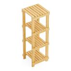 [en.casa] Staand rek Kinnula badkamerrek met 4 planken 90x30, Huis en Inrichting, Verzenden, Nieuw