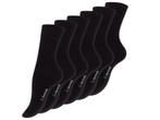 Bio-Katoenen damessokken - 6 paar - Zwart, Kleding | Dames, Verzenden, Nieuw
