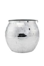 Discobal Opbergpot Pot 22 cm Snoeppot Koektrommel Spiegeltje, Ophalen of Verzenden, Nieuw, Feestartikel, Carnaval