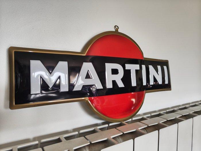 Cartel Martini XL metálico 60cm - Cartel Martini XL metálico, Antiek en Kunst, Antiek | Wandborden en Tegels