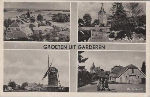 GARDEREN - Meerluik Groeten uit Garderen, Verzamelen, Ansichtkaarten | Nederland, Verzenden