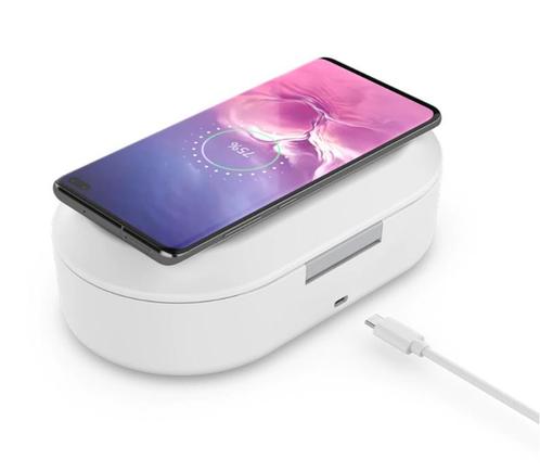 DrPhone Chargebox - Gecertificeerd Draadloos Qi Lader + LED, Telecommunicatie, Mobiele telefoons | Telefoon-opladers, Verzenden