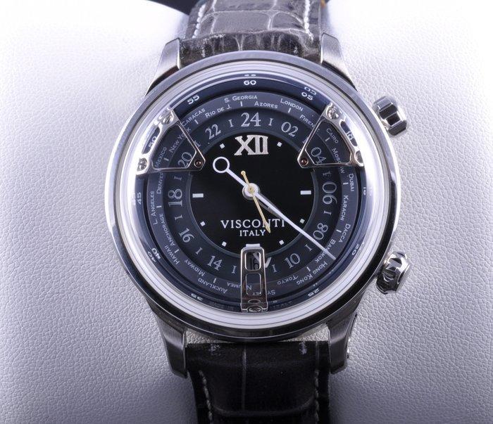 Visconti - Firenze - Zonder Minimumprijs - Opera GMT Wordt, Sieraden, Tassen en Uiterlijk, Horloges | Heren