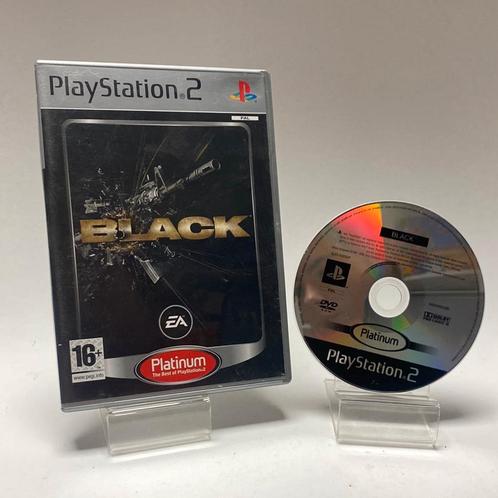 Black Platinum Playstation 2, Spelcomputers en Games, Games | Sony PlayStation 2, Ophalen of Verzenden