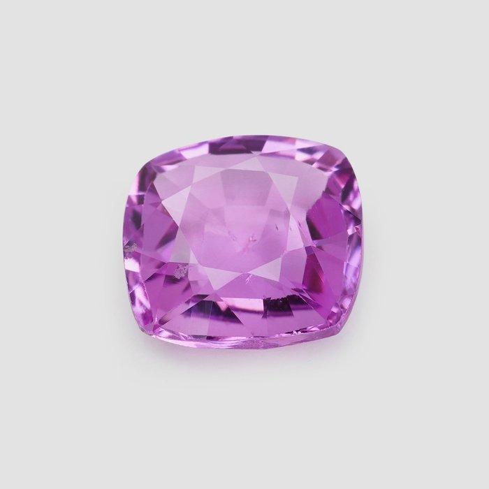 1 pcs Roze, Paars Saffier - 1.17 ct - nternational Colored, Sieraden, Tassen en Uiterlijk, Edelstenen