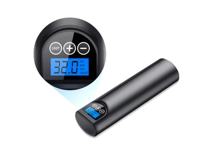 FEDEC Draagbare elektrische compressor - 2000 mAh - Zwart, Doe-het-zelf en Verbouw, Compressors, Nieuw, Verzenden