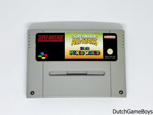 Super Nintendo / Snes - Super Mario All Stars / Super Mario, Spelcomputers en Games, Games | Nintendo Super NES, Gebruikt, Verzenden