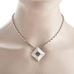 Chopard - Ketting met hanger - 18 karaat Witgoud, Happy