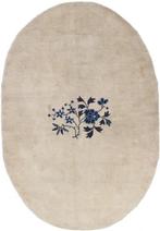 Antique Oval Chinese Peking Carpet - Genuine Asian Handmade, Huis en Inrichting, Nieuw