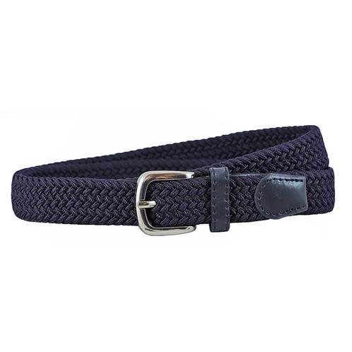 Houtkamp Smalle Elastische Dames Riem - Blauw - 95, Kleding | Dames, Riemen en Ceinturen, 100 cm of meer, Nieuw, 3 tot 5 cm, Verzenden