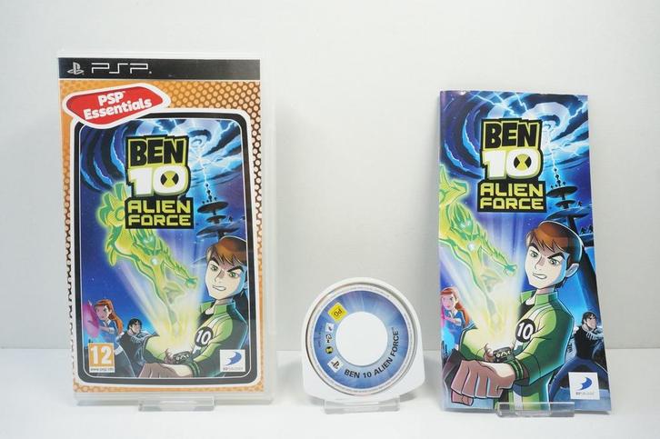 BEN 10: Alien Force (PSP Essentials) Morgen in huis! (PSP), Spelcomputers en Games, Games | Sony PlayStation Portable, Zo goed als nieuw