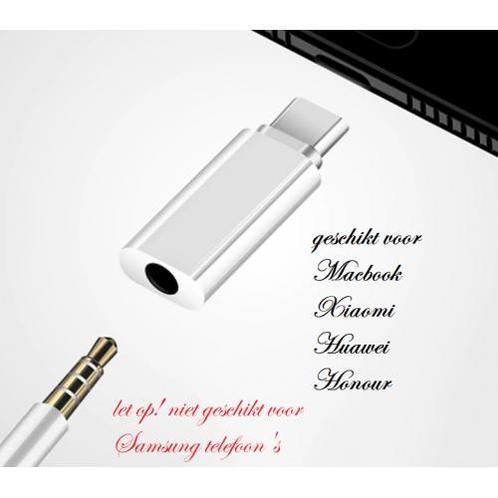 USB C naar aux  3.5mm Adapter, Huis en Inrichting, Banken | Complete zithoeken, Verzenden