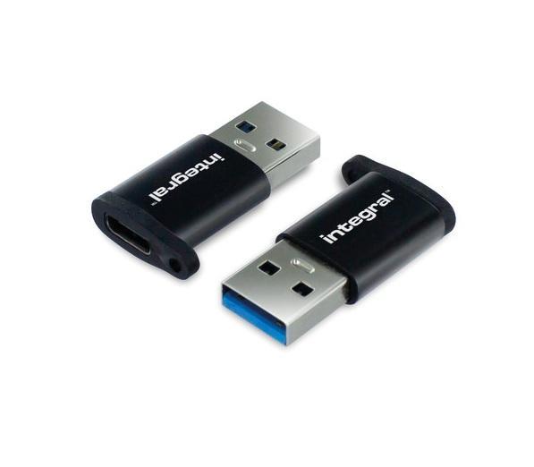 Integral USB-C naar USB-A 3.0 Converter Adapter (Twin Pac..., Huis en Inrichting, Lampen | Overige, Nieuw, Ophalen of Verzenden