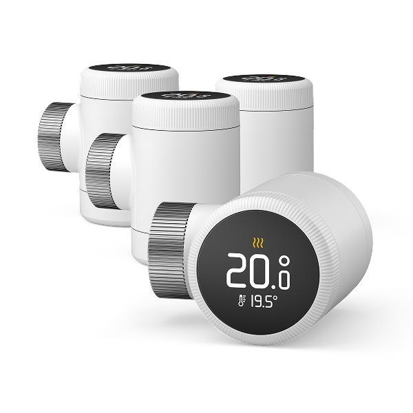 Tado X slimme radiatorknop - quattro pack, Doe-het-zelf en Verbouw, Thermostaten, Verzenden
