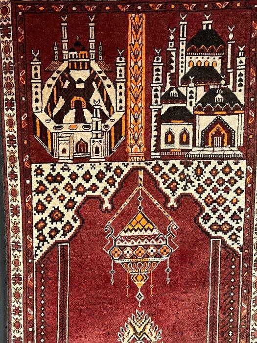 Afghan Art Deco - Vloerkleed - 130 cm - 75 cm, Huis en Inrichting, Stoffering | Tapijten en Kleden