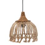 De Abaca Tassel Hanglamp - Naturel - S, Nieuw, Verzenden