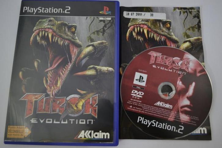 Turok Evolution (PS2 PAL), Spelcomputers en Games, Games | Sony PlayStation 2, 1 speler, Zo goed als nieuw, Verzenden
