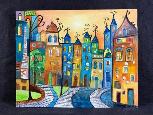 Michele Luna (1980) - Colori di notte fonda, Antiek en Kunst, Kunst | Schilderijen | Klassiek