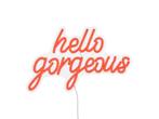 Luca Lighting Neonverlichting - Hello Gorgeous -, Huis en Inrichting, Lampen | Wandlampen, Verzenden, Nieuw
