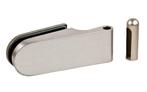 13260-PS glas/wand 90° enkelwerkend scharnier - RVS, Ophalen of Verzenden, Nieuw