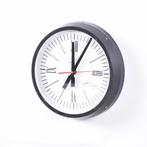 Vintage wandklok | Retro zwart ronde wandklok