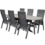 San Francisco Nancy dining tuinset 240x100xH76 cm 7 delig, Tuin en Terras, Ophalen of Verzenden, Nieuw