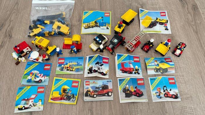 Lego Set - City, Legoland - 6361, 6507, 6523, 6538, 6601,, Kinderen en Baby's, Speelgoed | Duplo en Lego
