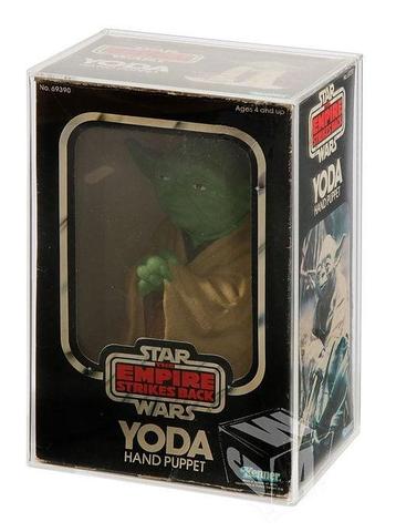 Star Wars Kenner/Palitoy ESB Yoda Hand Puppet Acrylic Dis... beschikbaar voor biedingen