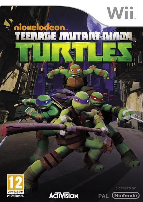 Teenage Mutant Ninja Turtles - Nickelodeon Wii Met garantie!, Spelcomputers en Games, Games | Nintendo Wii, 1 speler, Zo goed als nieuw