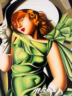 The Girls (Blue) naar Tamara de Lempicka, Ophalen of Verzenden, Nieuw, Schilderij
