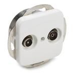 Coax wandcontactdoos - Busch-Jaeger (Reflex, Radio/tv), Verzenden, Nieuw