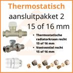 Eco 4 Thermostatisch M30 aansluitpakket 2, Doe-het-zelf en Verbouw, Ophalen of Verzenden, Nieuw, Radiator, Hoog rendement (Hr)