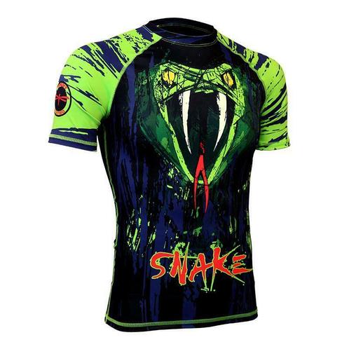 rashguard SNAKE, short sleeve, Sport en Fitness, Vechtsporten en Zelfverdediging, Nieuw, Verzenden