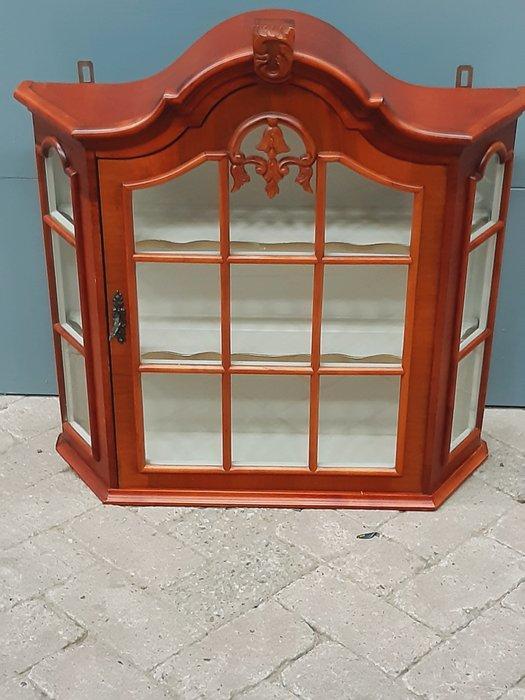 Vitrine - Hout - wand vitrinekast, Antiek en Kunst, Curiosa en Brocante