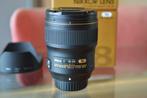 Nikon 28mm f/1.4E NANO AF-S occasion groothoek 28 1.4, Ophalen of Verzenden, Zo goed als nieuw, Groothoeklens