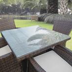 Glasplaat ESG veiligheidsglas 8 mm voor tafels 70x70 cm, Verzenden, Nieuw